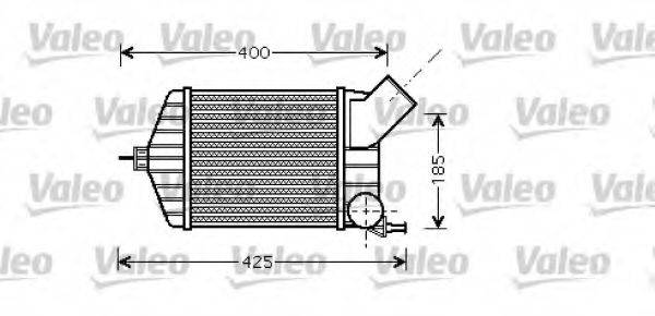 VALEO 818725 Інтеркулер