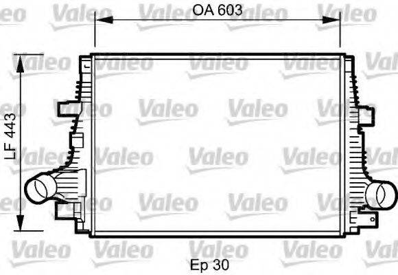 VALEO 818794 Інтеркулер