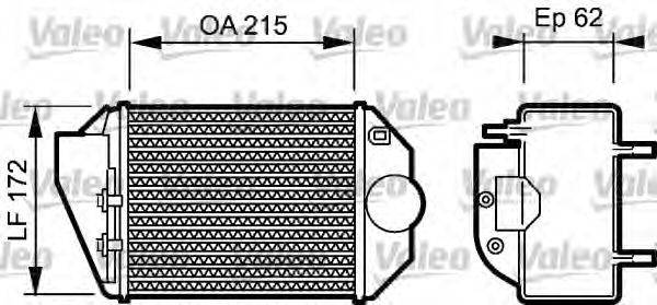 VALEO 818827 Інтеркулер