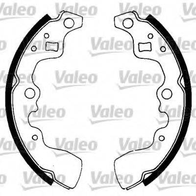 VALEO 562713 Комплект гальмівних колодок