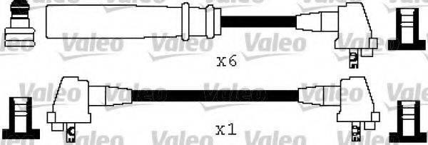 VALEO 346420 Комплект дротів запалювання