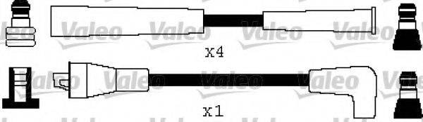 VALEO 346414 Комплект дротів запалювання