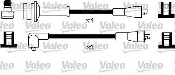 VALEO 346398 Комплект дротів запалювання