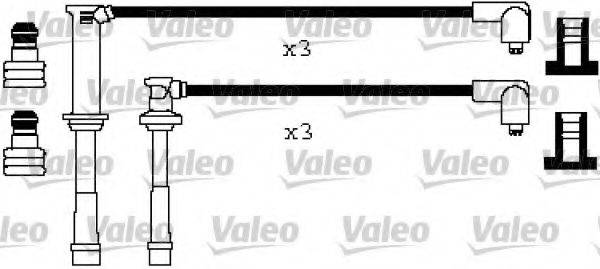 VALEO 346283 Комплект дротів запалювання