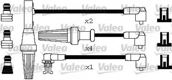 VALEO 346264 Комплект дротів запалювання