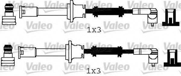 VALEO 346245 Комплект дротів запалювання