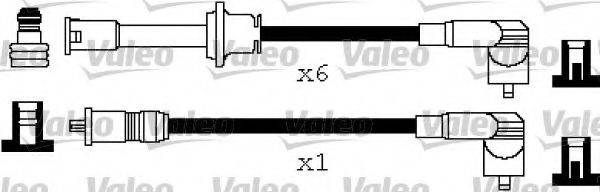 VALEO 346207 Комплект дротів запалювання