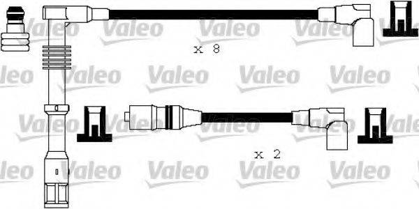 VALEO 346181 Комплект дротів запалювання