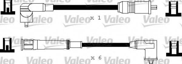 VALEO 346171 Комплект дротів запалювання