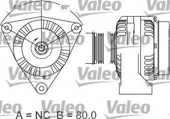 VALEO 437482 Генератор