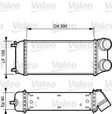 VALEO 818822 Інтеркулер