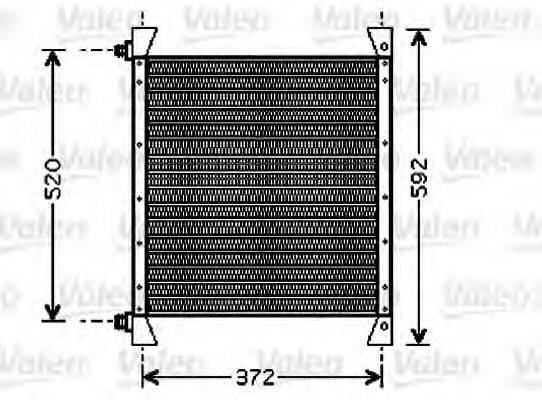 VALEO 818039 Конденсатор, кондиціонер