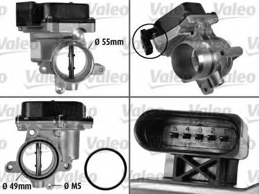 VALEO 700432 Патрубок дросельної заслінки