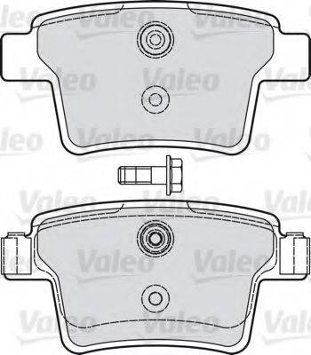 VALEO 598740 Комплект гальмівних колодок, дискове гальмо