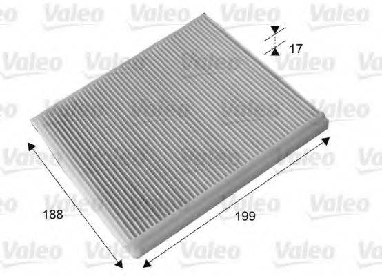 VALEO 715698 Фільтр, повітря у внутрішньому просторі