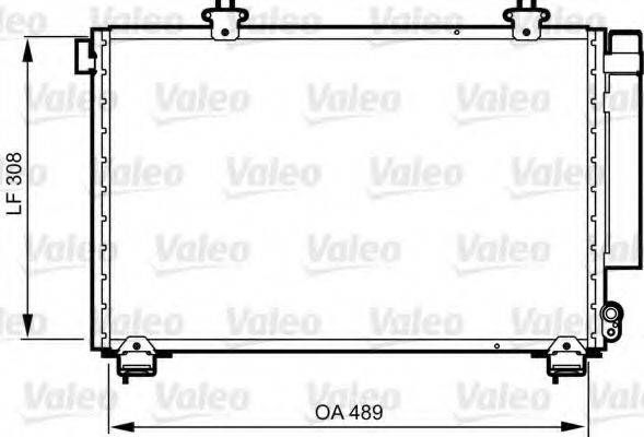 VALEO 814307 Конденсатор, кондиціонер