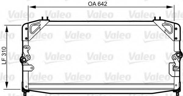 VALEO 814279 Конденсатор, кондиціонер