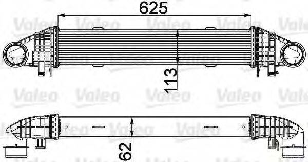 VALEO 818276 Інтеркулер