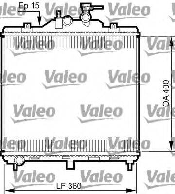 VALEO 735499 Радіатор, охолодження двигуна