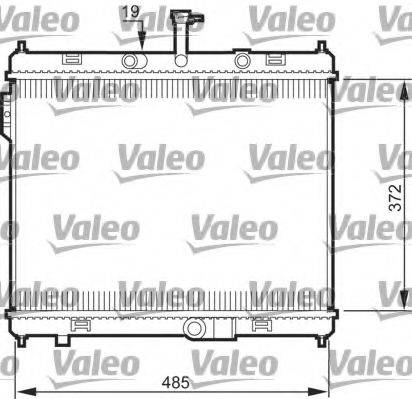 VALEO 735515 Радіатор, охолодження двигуна