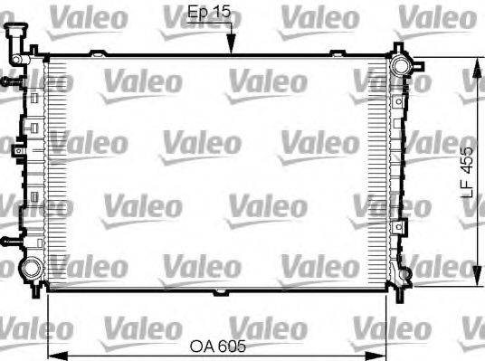 VALEO 735516 Радіатор, охолодження двигуна