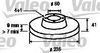 VALEO 186186 гальмівний диск