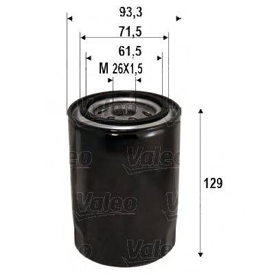 VALEO 586095 Масляний фільтр