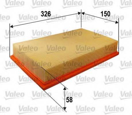 VALEO 585282 Повітряний фільтр