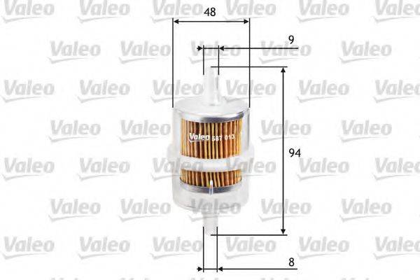 VALEO 587013 Паливний фільтр