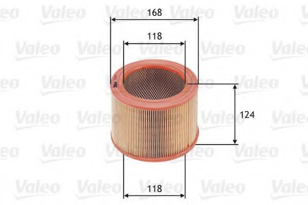 VALEO 585621 Повітряний фільтр