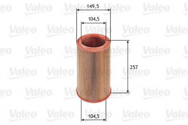 VALEO 585639 Повітряний фільтр