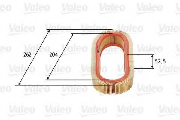 VALEO 585641 Повітряний фільтр