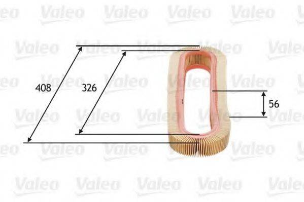 VALEO 585667 Повітряний фільтр