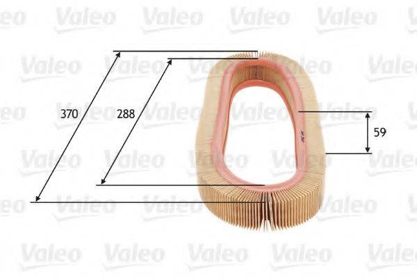 VALEO 585693 Повітряний фільтр