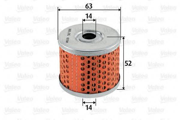 VALEO 587908 Паливний фільтр