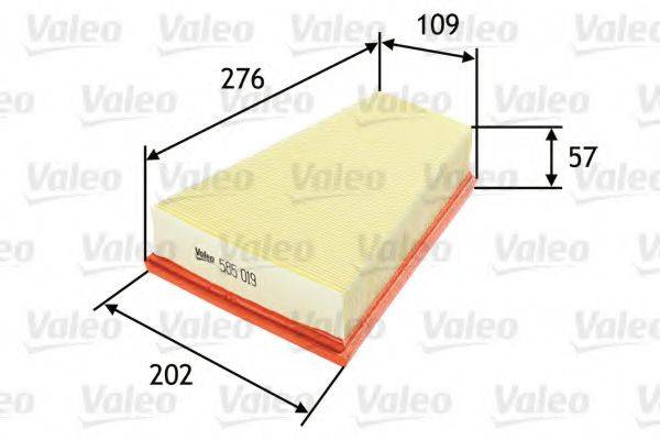 VALEO 585019 Повітряний фільтр