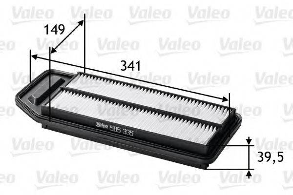 VALEO 585335 Повітряний фільтр