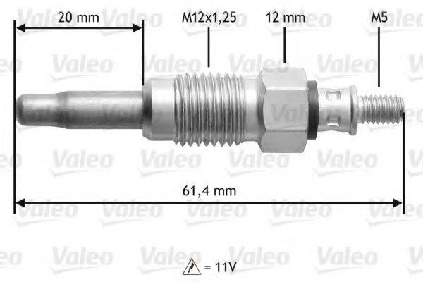 BOSCH 250201032 Свічка розжарювання