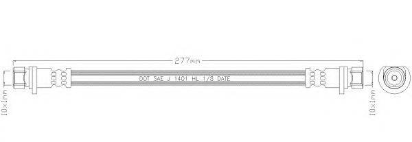 REMKAFLEX 3515 Гальмівний шланг