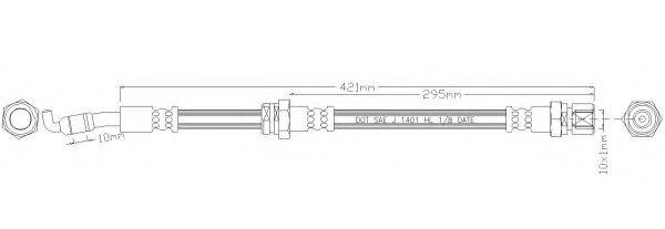 REMKAFLEX 5105 Гальмівний шланг