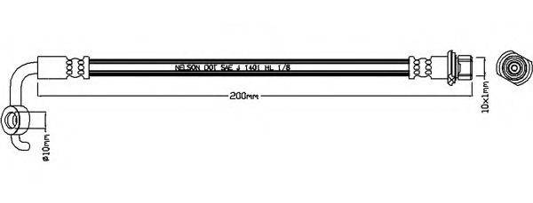 REMKAFLEX 7359 Гальмівний шланг