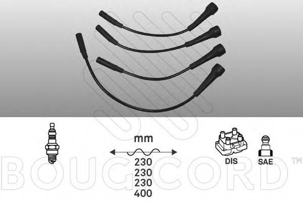 BOUGICORD 7420 Комплект дротів запалювання