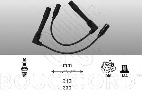 BOUGICORD 9856 Комплект дротів запалювання