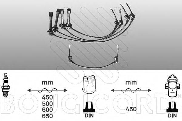BOUGICORD 7150 Комплект дротів запалювання