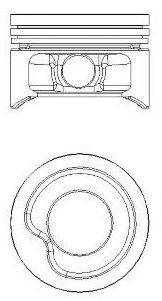 NURAL 8744190000 Поршень