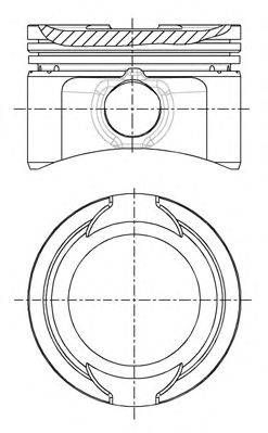 NURAL 8713840640 Поршень