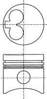 NURAL 8710951100 Поршень