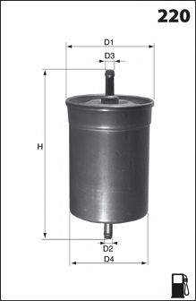 MECAFILTER ELE6065 Паливний фільтр