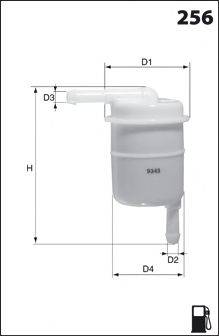 MECAFILTER ELE3581 Паливний фільтр