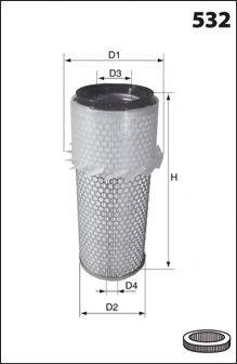 MECAFILTER FA3126 Повітряний фільтр